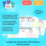 Year 1 | Comparing Statements and Numbers Activity Cards