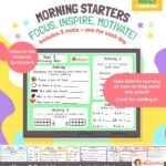 Year 3 Morning Activity Mats Set 1