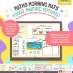 The perfect way to start the day! Use these Year 1 Maths Morning Activity Mats | Place Value Within 10 to help children settle in when they arrive at school and make the most of learning time - all linked to the National Curriculum.