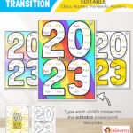 TRANSITION Class Names Poster 2023 EDITABLE