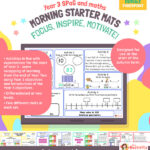 Year 3 Morning Activity Mats Autumn Set 1