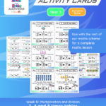 Year 3 | 2, 4 and 8 Times Table Activity Cards