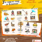 Great Fire of London Word Mat Display Version