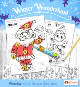 Help children get to grips with phase 2 phonics with this Christmas Initial Sound Spotter Activity. Challenge children to use their colouring skills to colour in the initial sound that matches the picture on each page. Great for provision areas and as part of your Christmas topic in EYFS.