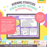Year 2 Morning Starter PowerPoints Summer Set 5
