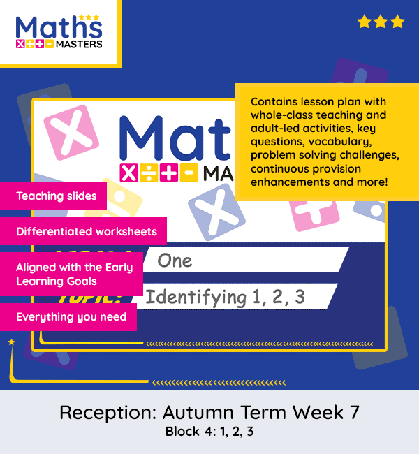 EYFS maths scheme of work