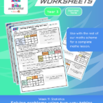 Year 3 | Solving Problems Using Two Way Tables Worksheets