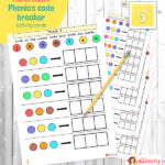 Use this Phase 2 Break the Code Phonics Activity as a way to encourage pupils to read, write and blend phase 2 phonics words in a fun and engaging way.