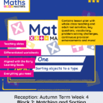 Reception Maths Autumn Week 4: Matching and Sorting