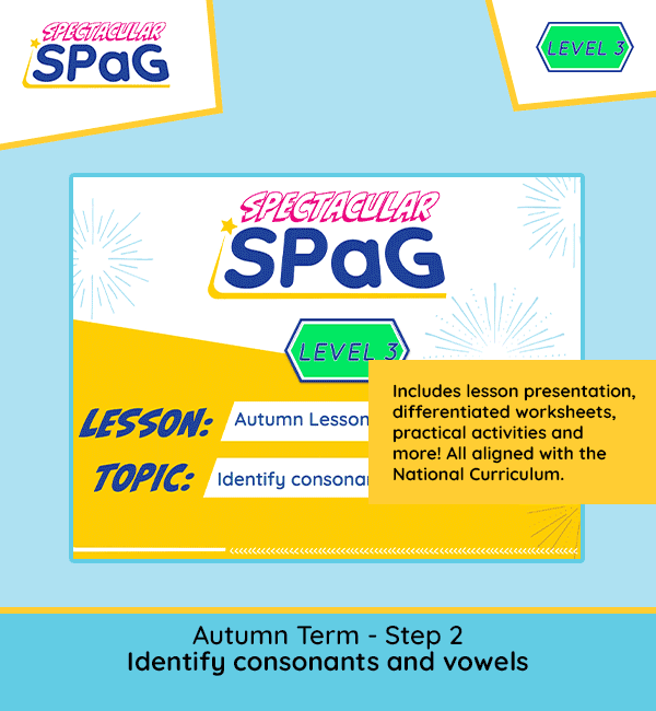 Year 3 spelling and grammar scheme resources