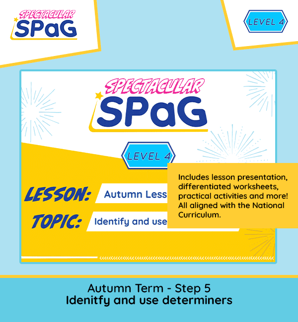 year 4 spag scheme of work