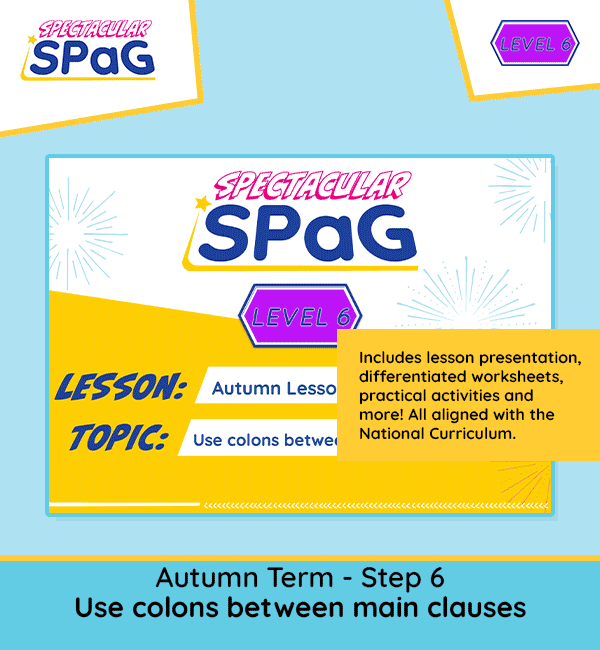 year 6 spelling and grammar scheme