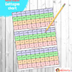 Gattegno Place Value Chart