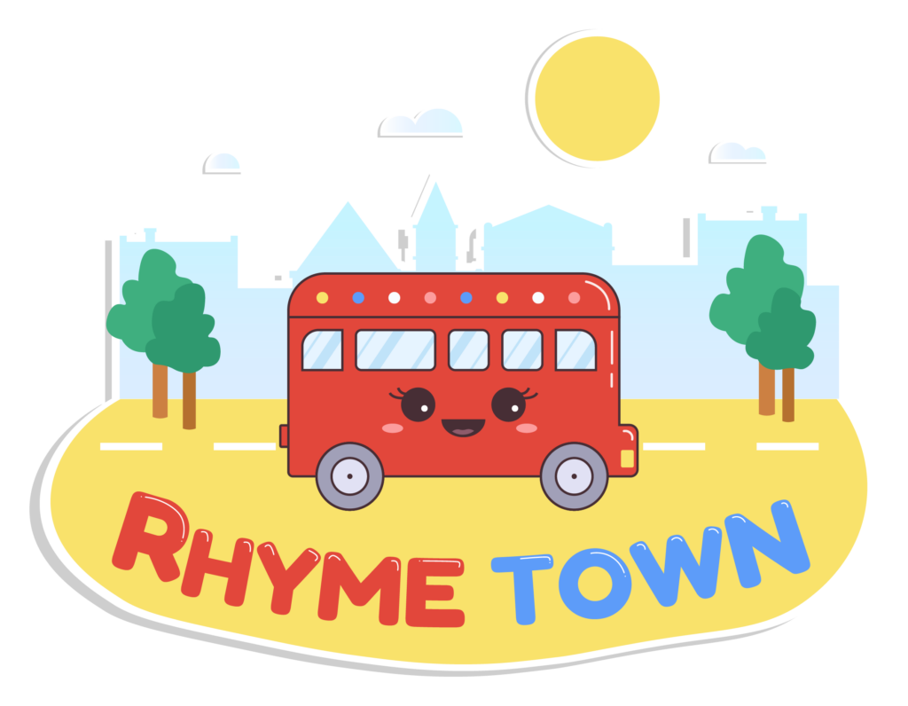 the rhyme town pre reading and pre writing scheme logo