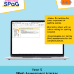 SPaG Scheme Year 5 Assessment Tracker