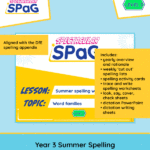 year 3 spag spelling strand