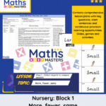 nursery maths block 1 more fewer same
