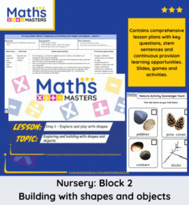 EYFS nursery maths scheme White Rose maths