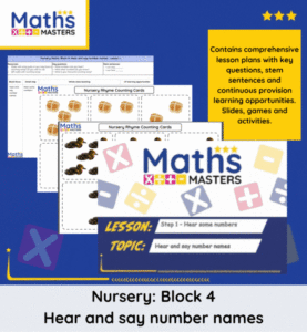 nursery maths scheme of work white rose maths