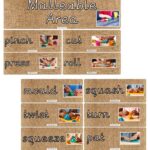 EYFS Language Rich Display Labels - Malleable Area
