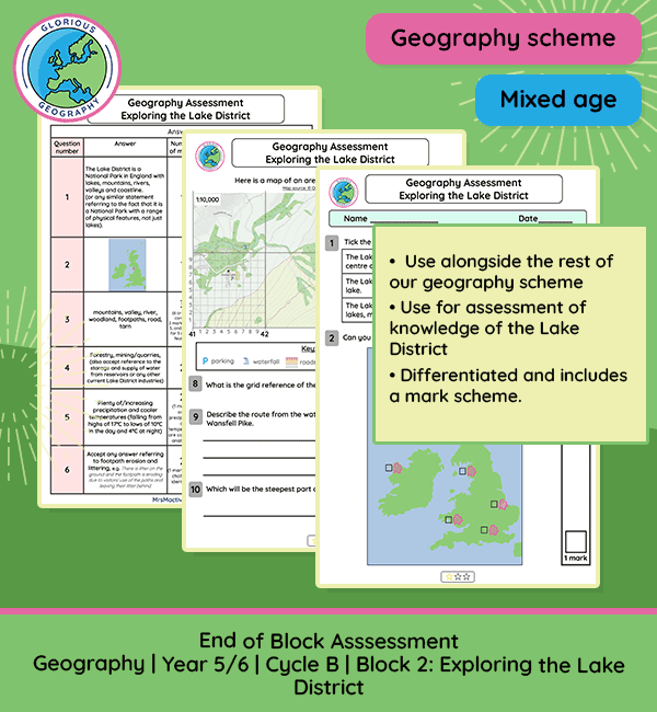 End of Block Assessment | Year 5/6 | Cycle B | Block 2: Exploring the Lake District
