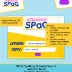 Year 6 spelling strand autumn dictation tasks