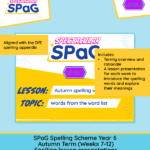Year 6 spelling strand autumn 2 lesson presentations