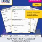 Year 6 | Fractions (Calculations): Autumn Block 4 Assessment