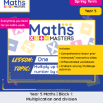 Year 5 | Multiplication and Division: Spring Block 1: Week 1 – Lesson Resource Pack