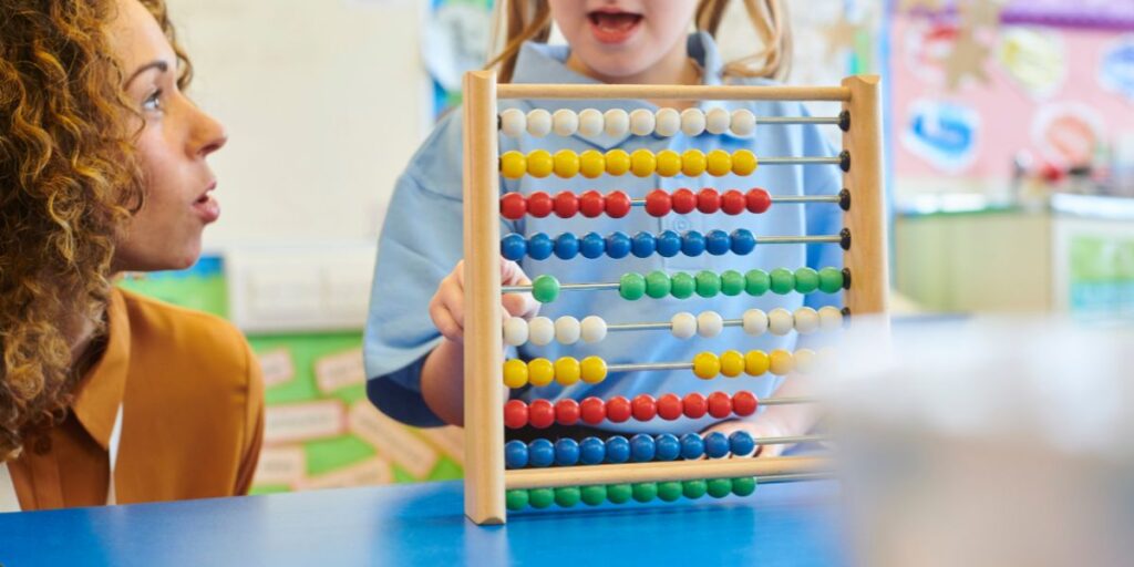 How do you teach subitising in Reception maths