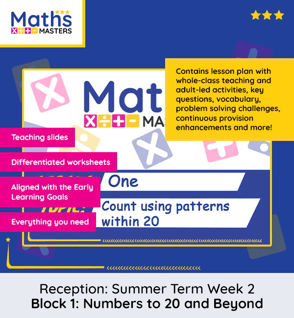 EYFS Reception Summer Term Week 2 Block 1 2