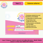 Year 2 Animals Including Humans Basic Needs Lesson 1 needs and wants PowerPoint slides and differentiated worksheet preview