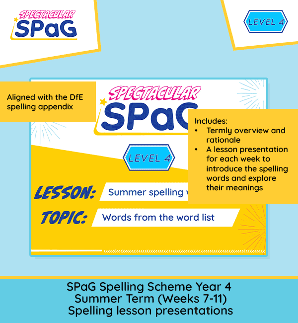 Year 4 spelling PowerPoints covering -ly adverbs, -ous word endings and -ation spelling patterns for KS2 pupils