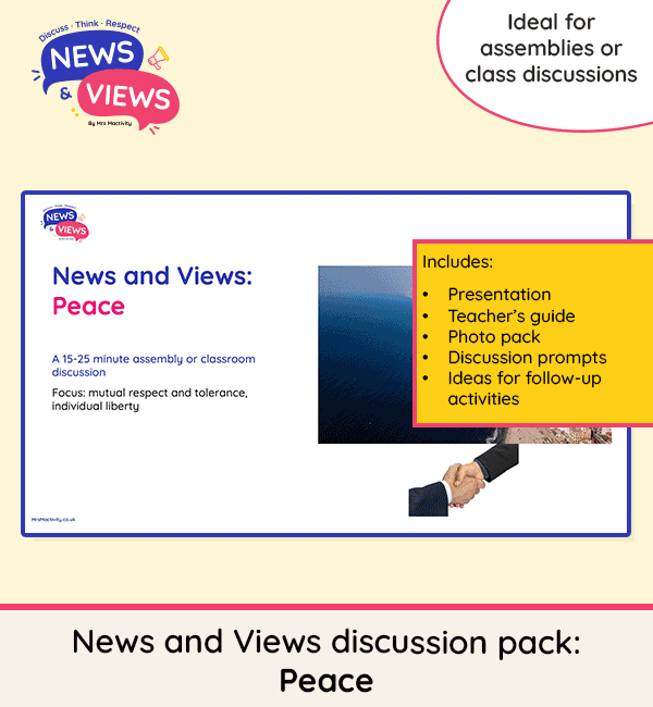 News and Views: Peace assembly