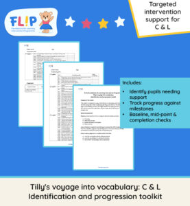 Tilly’s Voyage into Vocabulary Reception vocabulary assessment and progression toolkit